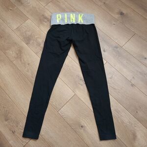 Y2K XS VS pink yoga leggings